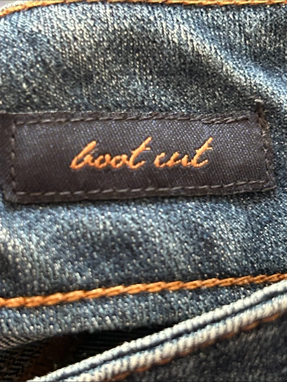Seven7 Dark Blue Boot Cut Jeans